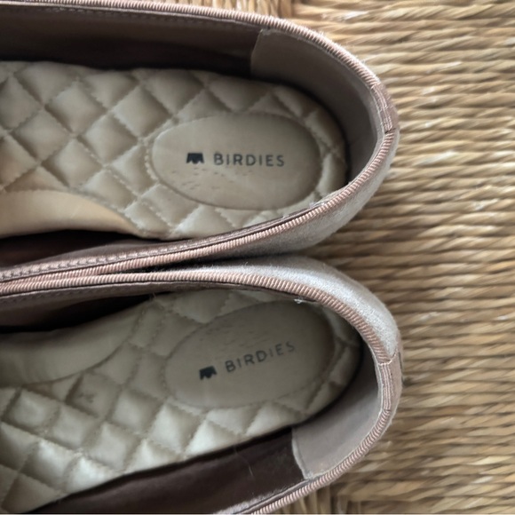 Birdies Starling loafers, suede, champagne color/light tan 8.5 Wide - Picture 4 of 7